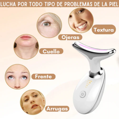 MASAJEADOR FACIAL, PAPADA, REJUVENECEDOR-ANTIARRUGAS