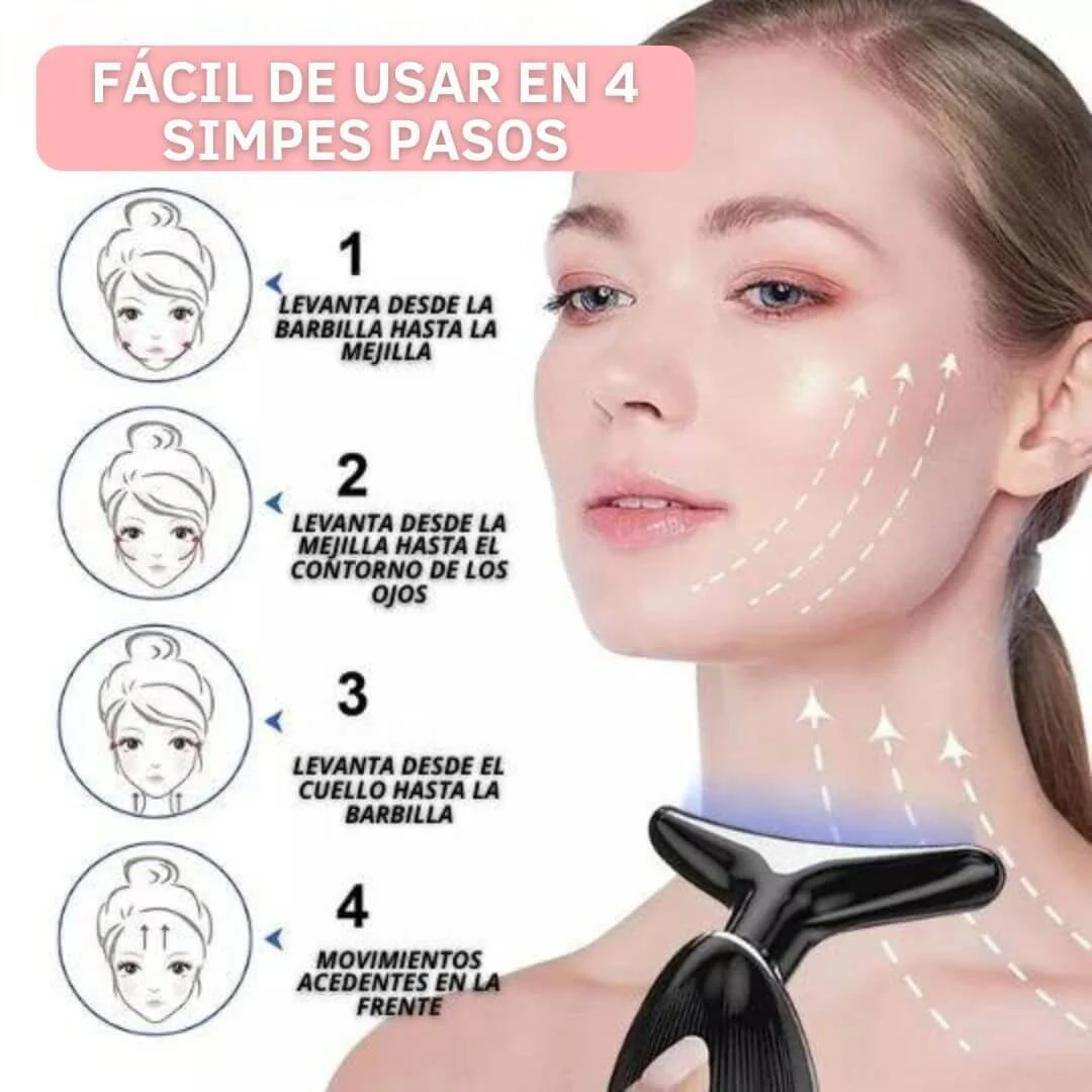 MASAJEADOR FACIAL, PAPADA, REJUVENECEDOR-ANTIARRUGAS