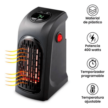 MINI CALEFACTOR ELÉCTRICO PORTÁTIL